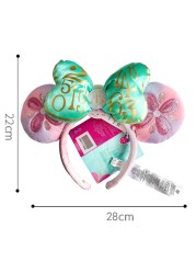 New Fashion Disney Purple Svevo Headband 2022 Cartoon Multivariate Minnie Ear Hairband Cosplay For Adults Kids Hair Accessories