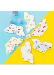 Baby Bibs 360 Degree Rotation 8 Layers Gauze Gauze Baby Kids Bandana Burp Cloth Soft Newborn Infant Saliva Towel Baby Stuff