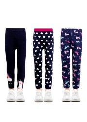 Girls Leggings Cotton Toddlers Trousers Fille Kids Pants Girls Skinny Pants Cartoon Pattern Print Children Leggings Trousers