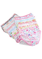 6pcs/pack Children's High Quality Pants 2-12Y Kids Girls Underwear Cotton Panties For Girls Short Pants