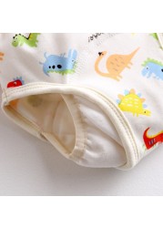 Cotton Reusable Baby Diapers Cute Waterproof Training Pants Panties Washable Underwear Infant Cloth Diapers Baby Diaper Diapers