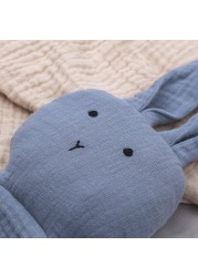 Dropshipping Center Newborn Soother Appease Towel Baby Bib Kawaii Bunny Napkin Sleepwear Nursing Cuddling Blanket Toys