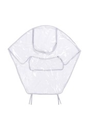 Stroller Accessories Transparent Rain Cover Fashionable Large Stroller Zipper Raincoat Dust Shield Necessary Baby Outdoor Supplies