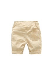 Boys and girls cotton shorts, children's sportswear for 2-7 years, summer 2019