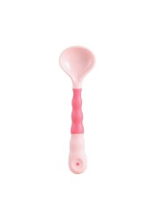 B2EB Baby Bendable Spoon Silicone Toddlers Feeding Training Spoon Tableware BPA Free Self Feeding Learning Spoon for Babies