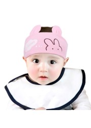 Cartoon Cute Rabbit/Bear Baby Blank Top Hat Headband Elastic Turban Knit Cap Bonnet Sleep Cap