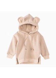 2021 new hot pink/gray/yellow/green/burgundy hoodie for kids autumn winter winter coat fashion boys and girls sweatshirt costume