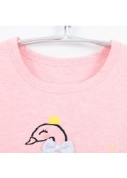 Cotton Print T-shirt Toddlers For Little Girl Drawing Kawaii Tshirt Kids Clothes Designer Summer Short Sleeve T-shirt