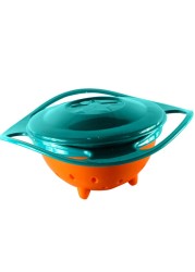 Baby Universal Rotation Training Bowl Practical Design Kids Rotating Scale 360 ​​Degree Spill Proof Feeding Bowls