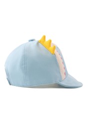 Spring summer new cute infant baseball cap dinosaur crown sun hat boys girls cotton hat