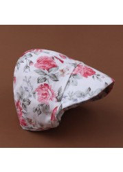 1PC Spring Summer Baby Cotton Floral Printing Sun Hat Infant Wide Brimmed Bonnet Outdoor UV Protection Beach Bucket