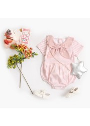 Sanlutoz Summer Lovely Underwear For Baby Girls Short Sleeve Striped Underwear Princess Girls Clothes