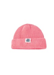 Autumn Winter Solid Color Baby Knitted Warm Hat Soft Casual Hemming Hat Kids Girls Boys Frog Label Beanies Clothes