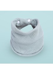 Baby Triangle Scarf Baby Feeding Saliva Towel Multi-use Baby Bandana Bibs Package Baby Cotton Feeding Bibs Infant Scarf