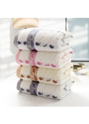 Baby Towel Daily Use Face Towel Cotton Baby Hand Bath Baby Kids Beach Towel Cloth Children Adult Bathroom Accessories