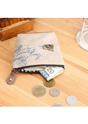 Fashion Women Kids Wallet Small Coin Pocket Zipper Key Headphone Mini Coin Purse Card Holder 2021