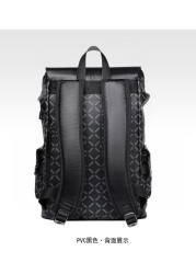 Feng leopard kangaroo men's backpack casual bag business travel bag fashion trend college student bag computer bag