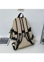 Fashion Large Student Backpack School Bag For Girls High Capacity Women And Men Backpack In Cute Leisure Travel Mochila