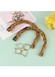 2pcs best selling bamboo bag handle for handmade handbag