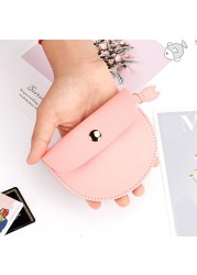 New Mini Wallet Small PU Leather Card Holder Ladies Card Bag Storage For Women Clutch All-match Female Coin Purse Money