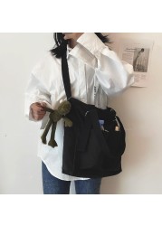 Female shopper bag simple fashion zipper shoulder bags waterproof large capacity tote bags women brand crossbody bag