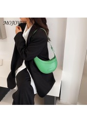 Women's PU Leather Messenger Bag Casual Lady Small Crossbody Bag Solid Color Luxury Designer Female Bag Ladies Simple Underarm Bag