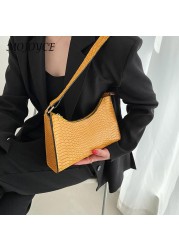 Fashion Snake Print Leather Underarm Shoulder Bags Women Handbag Clutch Quality Luxury Brand Purses Designer Crossbody Bags