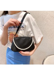 Fashion Women Zipper Crescent Shoulder Bags Casual Zipper Messenger Bag for Ladies Outdoor Shopping