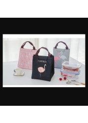 Lunch bag women bag thick portable waterproof insulation bag aluminum foil insulated lunch bag women bag lunch box