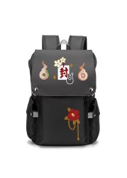 Anime Toilet Bound Hanako-kun Backpack Cartoon Large Capacity School Bag Fashion Multifunctional Laptop Backpack Travel Bag