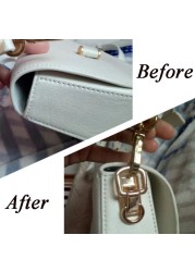 2pcs Metal Bag Buckle Studs Button Handbag Hanger Strap DIY Handmade Leather Craft Luggage Bag Purse Hook Hardware Accessories