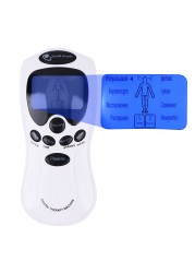 8-Mode Electric Tens Muscle Stimulator Ems Acupuncture Facial Body Massager Digital Therapy Herald Electric Massager