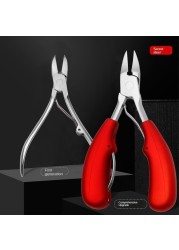 Toe Nail Clippers Nail Correction Thick Ingrown Toenails Nippers Cutters Dead Skin Dirt Remover Pedicure Care Tool 2021