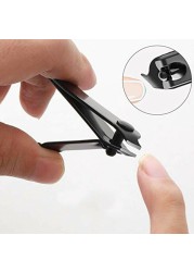 Professional Stainless Steel Nail Clipper Stainless Steel Nail Cutter Toenail Fingernail Manicure Trimmer Thick Toenail Clippers