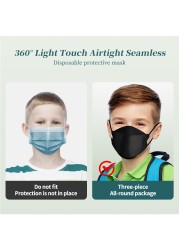 Mascarillas FFP2 Children 4-12 Years Kids KN95 Mask Spain FPP2 Child Masks KN 95 Fish Masks 4 Layers FFP 2 Children Face Mask