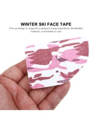 3 Sets Winter Antifreeze Face Stickers Outdoor Riding Face Protective Stickers Winter Sports Face Protective Sticker