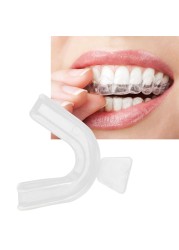 2/4pcs Mouth Guard EVA Dental Protector Night Guard Gum Shield Mouth Tray Stop Teeth Grinding Anti Snoring Bruxism Sleeping Aid