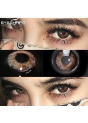 Eye Color Contact Lenses 2pcs Natural Colored Lenses Blue Pink Cosmetic Contact Lenses Yearly Eye Contact Lenses