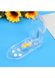 Folding Medicine Pill Divider Box Container Drug Tablet Cut Divider Divider Storage Organizer Case Portable Practical Spli