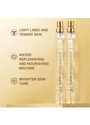 24K Active Collagen Silk Facial Serum Anti Aging Face Serum Hyaluronic Moisturizing Serum Skin Care