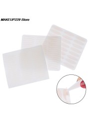 240pcs/5sheet Gauze Mesh Lace Invisible Double Fold Eyelid Sticker Transparent Invisible Self-adhesive Eyelid Tape Sticker Hot!