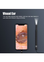 Smart Optical Ear Cleaner Ear Stick Endoscope Earpick Camera Otoscope Ear Cleaner Ear Wax Remover Ear Picker Removal Tool