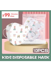 kn95 masks children n95 breathing mascara cute animal cartoon printed mascarilla fpp2 homology ada boys girls kids kn95 mask CE