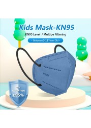 Mascarilla ffp2 KN95 Kids Mask Kids Face Mask 3-12Years 3-12Years Protection Mask 3-12Years