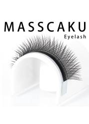 MASSCAKU New Arrival YY Shape Thin Lash Eyelash Extensions Individual Natural and Soft Lash Wholesale/Supplies