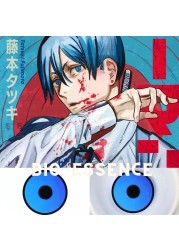 Bio-Essence 1 Pair Cosplay Colored Contact Lenses For Eyes Anime Accessory Anime Makima Lens Chainsaw Lenses Man Lenses