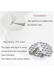 Sharp Stem Pre-made Size Fans Narrow Pointed Base Pre-made Fan 10D 400 Fans Eyelash Extensions Professional