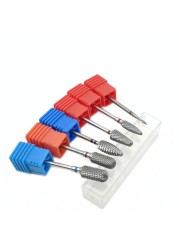 21 Style Pick Tungsten Carbide Nail Drill Bits Machine Nail Cutter Nail File Manicure Carbide Nail Drill Bit & Dental Burs