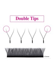 FCouple YY Design Eyelashes Extension Faux Mink Black Brown Soft Invividual Eyelashes Y Shape Volume Lashes Tools 8-14mm Lashes