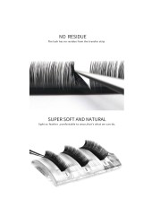 NEWCOME eyelash extension individual curl B/C/CC/D eyelashes 0.03-0.25mm thickness eyelash extension for make-up professionals